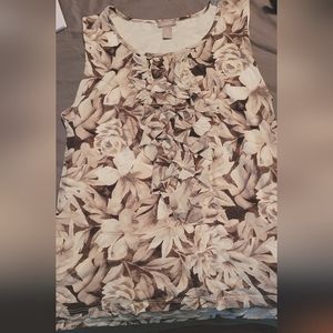 Chico size 2 sleeveless shirt